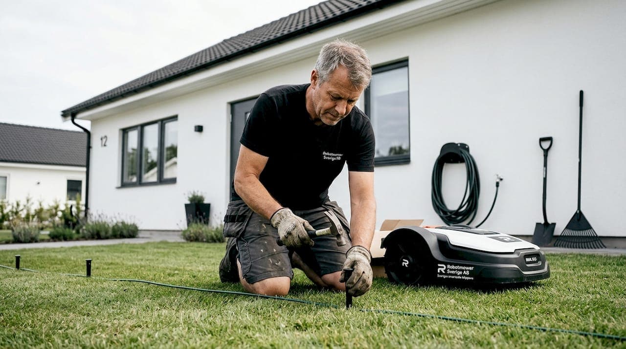 Robotgräsklippare monteringsprocess förklarad steg för steg