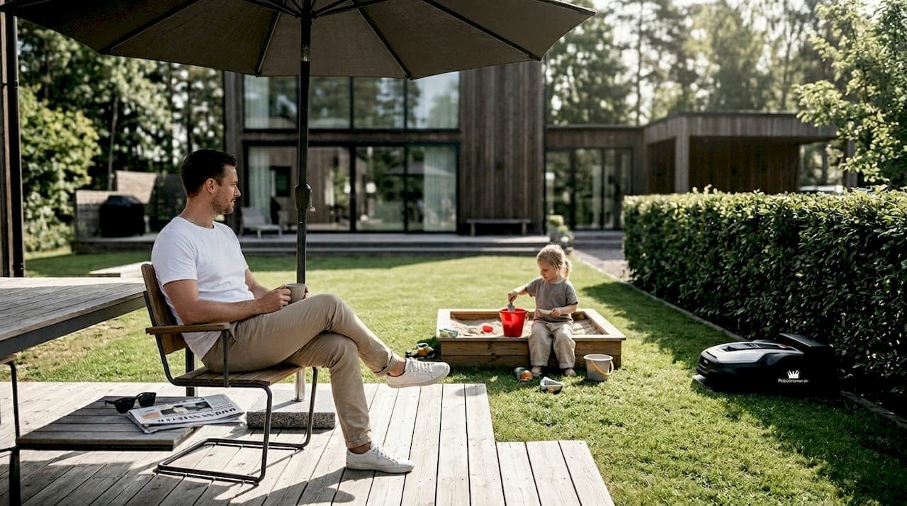 Barnlås på robotgräsklippare: vad det är och hur det fungerar