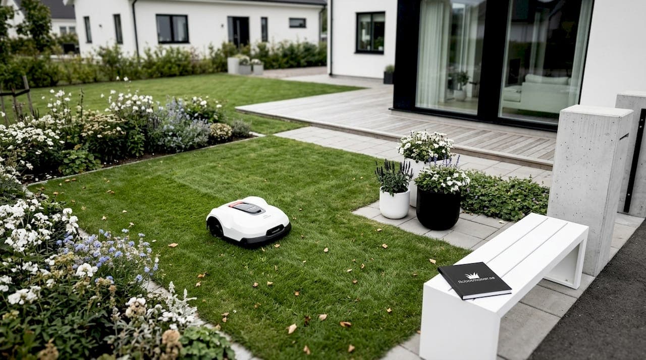 Robotgräsklippare fördelar: komplett guide 2026